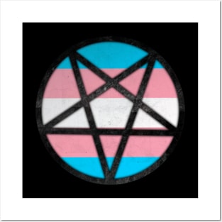 Trans Pentagram Posters and Art